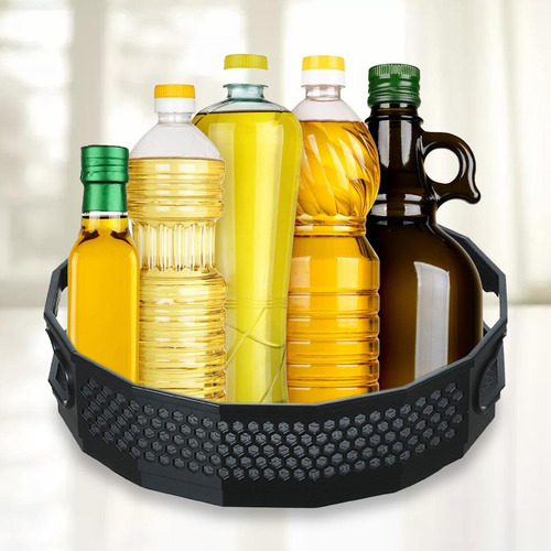 Organizador De Maquillaje Cosmético De De Bandeja Negro L