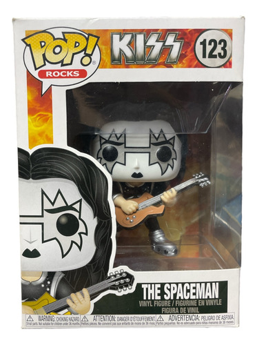 Funko Pop Kiss Spaceman #123 (Usado)