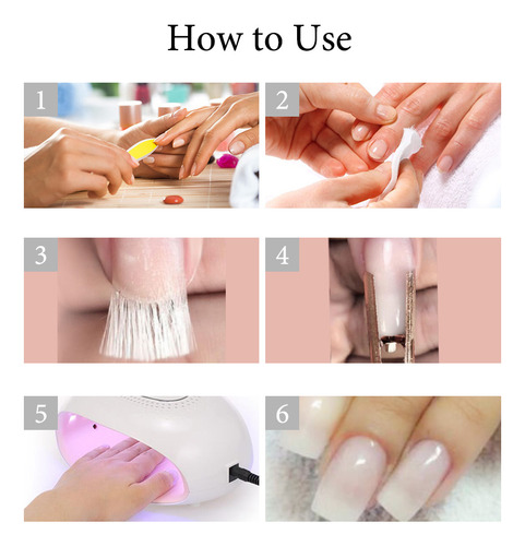 Formas De Extensión De Uñas De Vidrio Para Acrílico De Brico