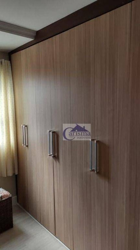 Imagem 15 de 20 de Apartamento Com 2 Dormitórios, Sendo 1 Suíte, Para Alugar, 58 M² Por R$ 1.500/mês - Vila Valparaíso - Santo André/sp - Ap3859