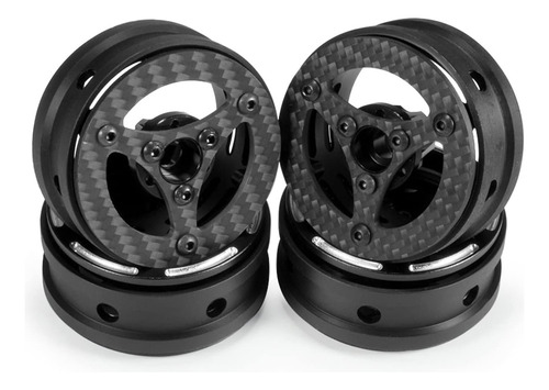 Trx4 1.9 Ruedas De Beadlock 4pcs Llorizos De Rueda De Fibra