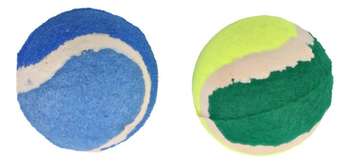 2 Pelotas Para Perro Tipo Pelota De Tenis Para Entrenamiento