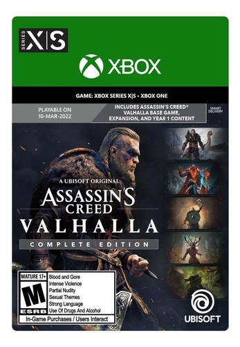 Assassin's Creed Valhalla Complete Edition Xbox One Y Series