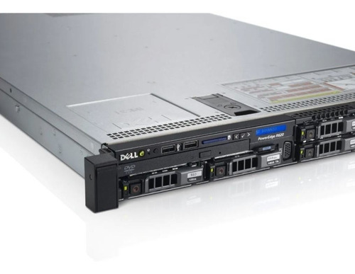 Imagem 3 de 6 de Servidor Dell R620, 2x Xeon Six Core, 32gb, 2 Tera