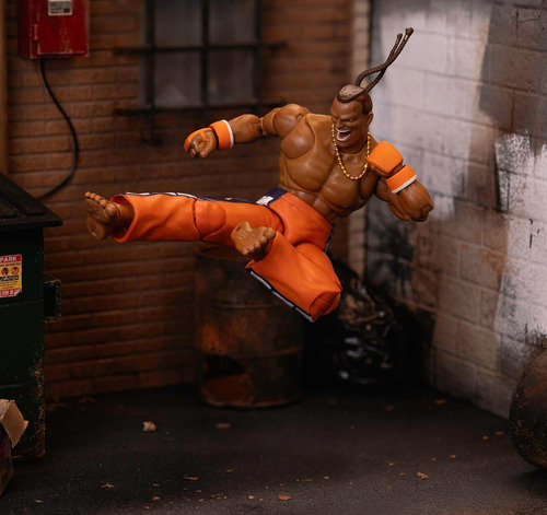 Dee Jay Street Fighter Ultra Jada Toys Figura Articulada