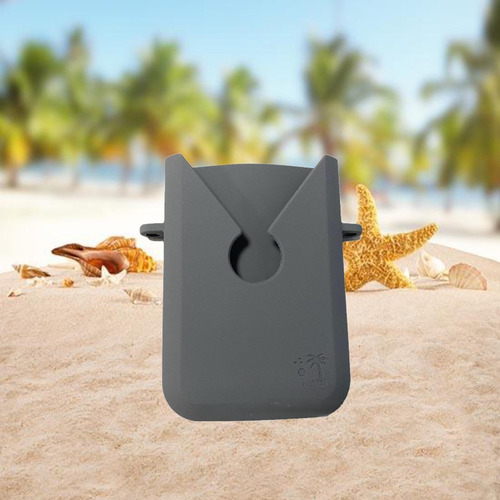 Bolsa De Playa, Soporte Para Teléfono, Bolsa Con Gris