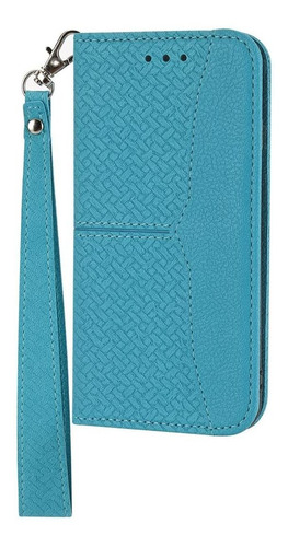 Funda Billetera Para Xiaomi Mi 11 Lite 5g Azul Cielo Con Wri