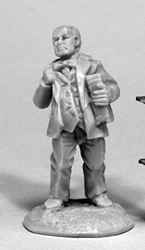 Reaper Miniatures 80073 Pulp Era Professor, Chronoscope Bone