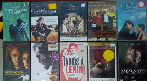 Dvd Lote 10 Peliculas, Camino A La Felicidad, Beethoven, + 8 (Usado)