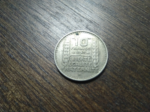 Moneda Francia 10 Francos