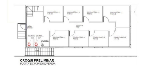 Imagem 2 de 12 de Sala / Salão Comercial - Sl00036 - 67631366