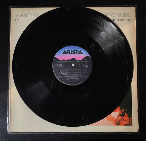 Imagen 4 de 4 de Vinilo Aretha Franklin & George Michael Che Discos