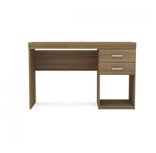 Mesa Para Escritório 2 Gavetas Ametista Espresso Móveis