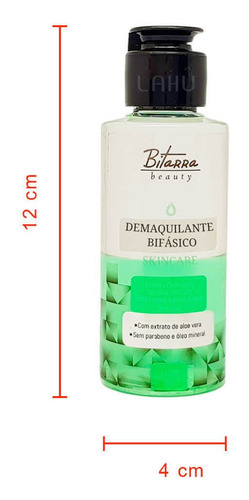 Imagem 3 de 6 de Demaquilante Bitarra Skin Care Remove Maquiagem Prova D'água