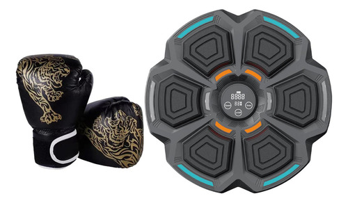 Máquina De Boxeo Inteligente, Guantes Negros Para Adultos