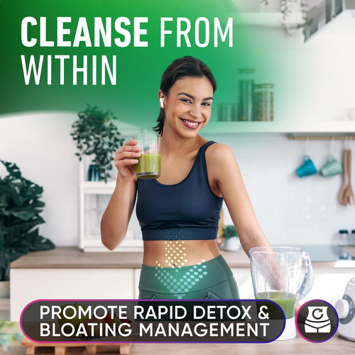 Suplemento Antioxidante Líquido De Clorofila Alpha Flow De 6