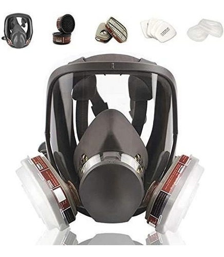 Respirdor De Cara Completa Mascarilla Con Filtros