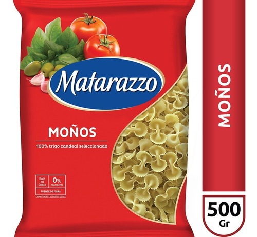 Fideos Moños Matarazzo X 500 Gr