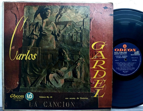 Carlos Gardel - Volumen Nº 43 - Lp Vinilo Año 1960 - Tango