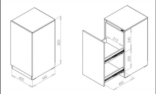 Imagen 4 de 8 de Organizador Modulo Cocina Baño Lavadero Especiero+