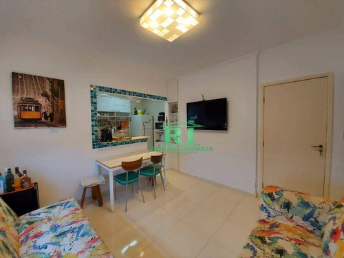 Imagem 2 de 17 de Apartamento Residencial À Venda, Praia Do Tombo, Guarujá. - Ap5539