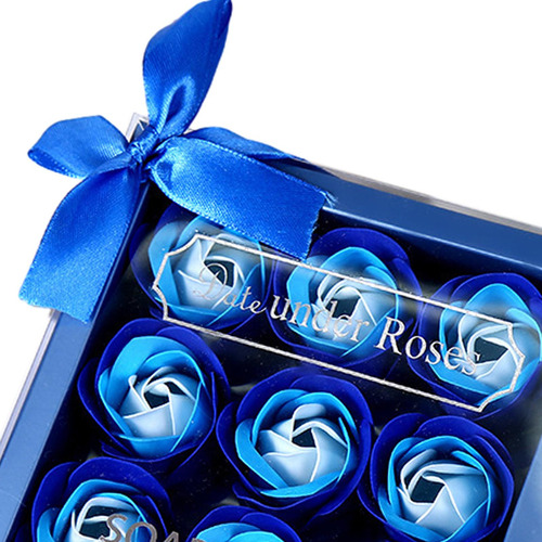 5 Colección De Jabón De Rosas En Envases 5 Piezas