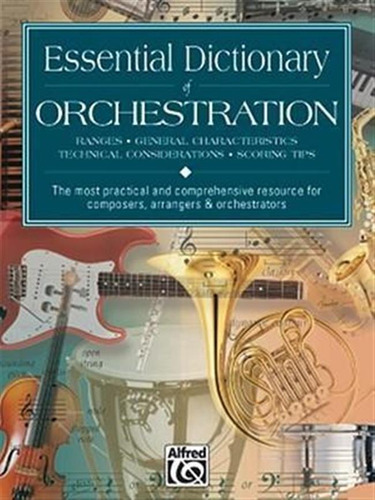 Essential Dictionary Of Orchestration - Dave Black