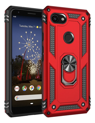 Funda De Teléfono Anti-caída Para Google Pixel 3a Xl )