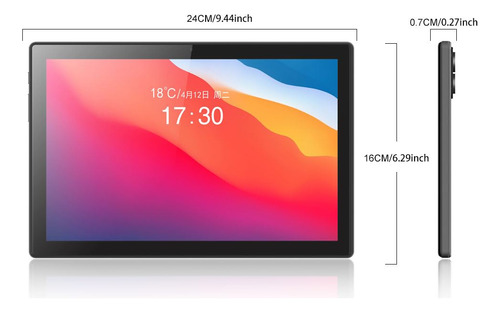 Tablet Crelander 10.1 Android 13 De 12 Gb+512 Gb 4g Lte En N