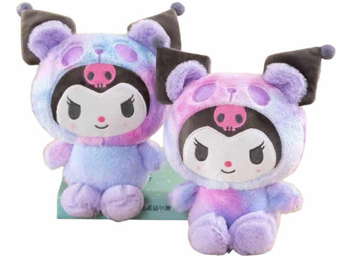 Peluche Sanrio Kuromi Traje Peluche Panda Color