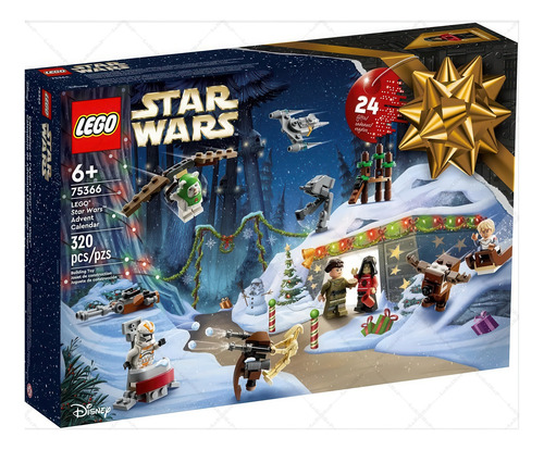 Lego Advent Calendar Star Wars 2023 Calendario Navidad 75366