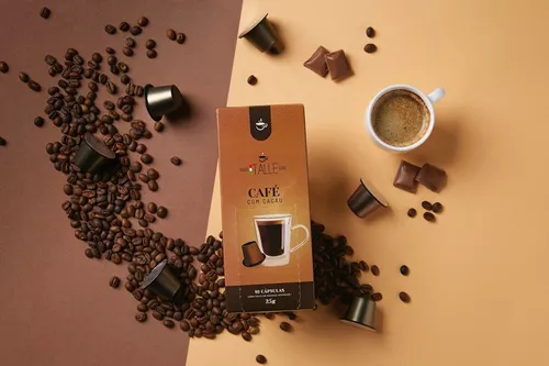 Cápsulas Chocolate Nespresso Cacau Café Italle - Cápsula de Café