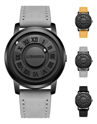 Reloj De Cuarzo Con Esfera De Bolas De Levitación Magnética
