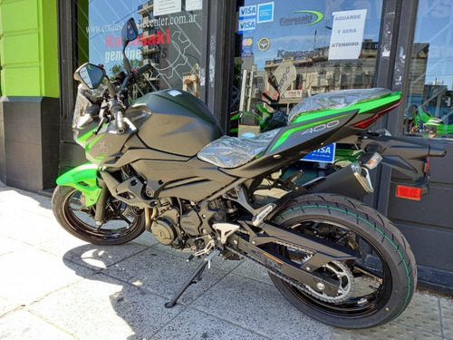 Kawasaki Z400 Okm 2021 Verde Pocas Unidades Cordasco