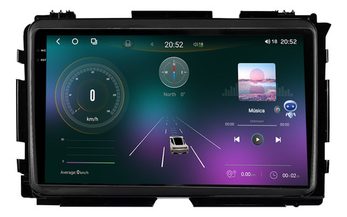 Multimidia Hrv 16/21 9p Octacore Carplay 6gb 128gb Tpros 360