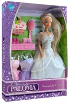 Comprar Muneca Paloma Con Vestidos De Fiesta Y Acces Ar1 80 Ellobo