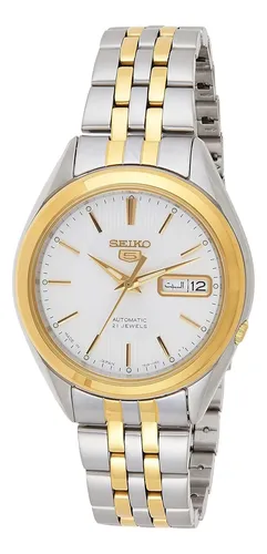 Reloj Seiko Automatic 5 Snkl24j1 Para Hombre Fabricado En Ja