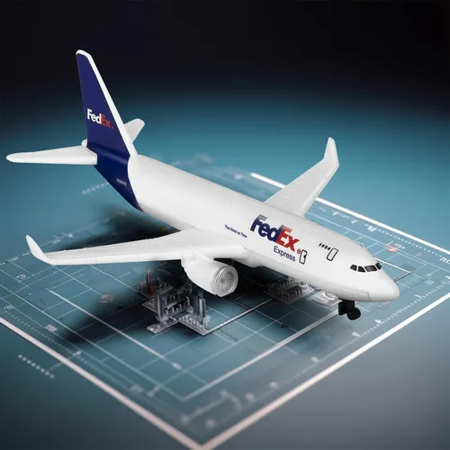 Sky Trek Modelo De Aviones Fedex Airplane Airlines Avion Mod