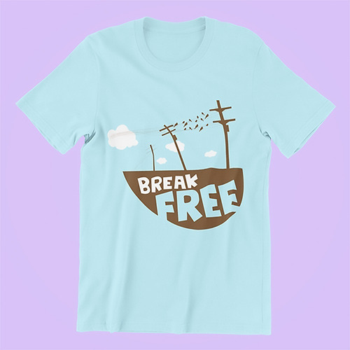 Imagem 2 de 2 de Camiseta Break Free