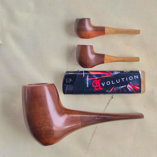 Imagen 2 de 3 de Pipas De Madera, Para Fumar. Origen. Zeppelin