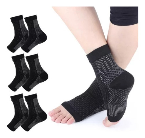 Tobilleras Ortopédicas, Fascitis Plantar, 4 Pares De Calceti