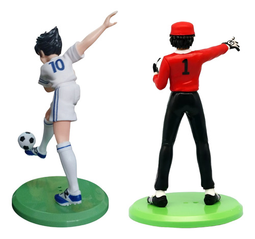 Set Figuras Supercampeones 19 Cm Oliver Atom Y Benji Price
