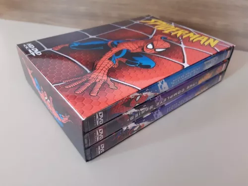 Dvd Homem Aranha Ação Sem Limites Série Completa Dublado