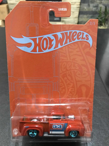 Hot Wheels 53 Aniversario, Custom '56 Ford Truck 2/5