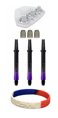 3 Tapon Champan Color Negro Morado Doble Tono 33 2