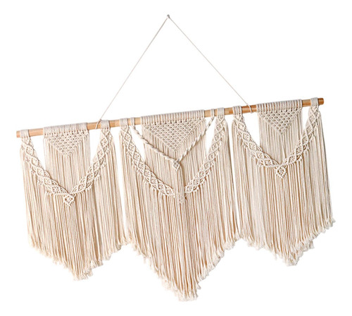 Tapiz Grande Tejido De Macramé Para Colgar En La Estilo A