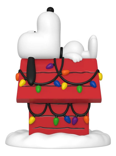 Funko Pop! Deluxe Snoopy #1629 Durmiendo En Casa Navidad