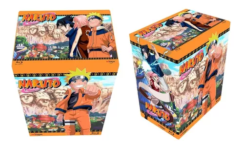 Blu-ray Box Naruto Clássico - Completo + Filmes E Ovas.