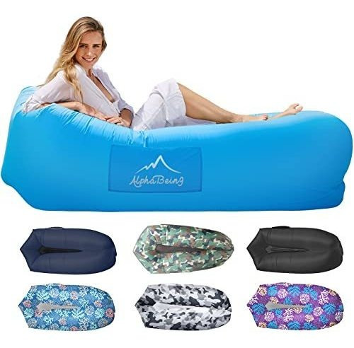 Alphabeing Inflatable Lounger Air Sofa, Portable Qfsgn