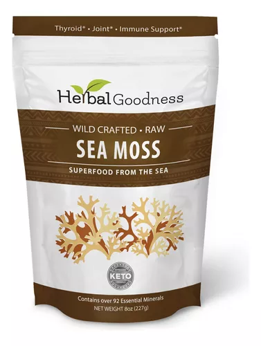Herbal Goodness Musgo De Mar Crudo - 100% Musgo Marino Irlan